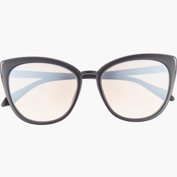 QUAY HONEY Frost Cat Eye Sunglasses main image 5